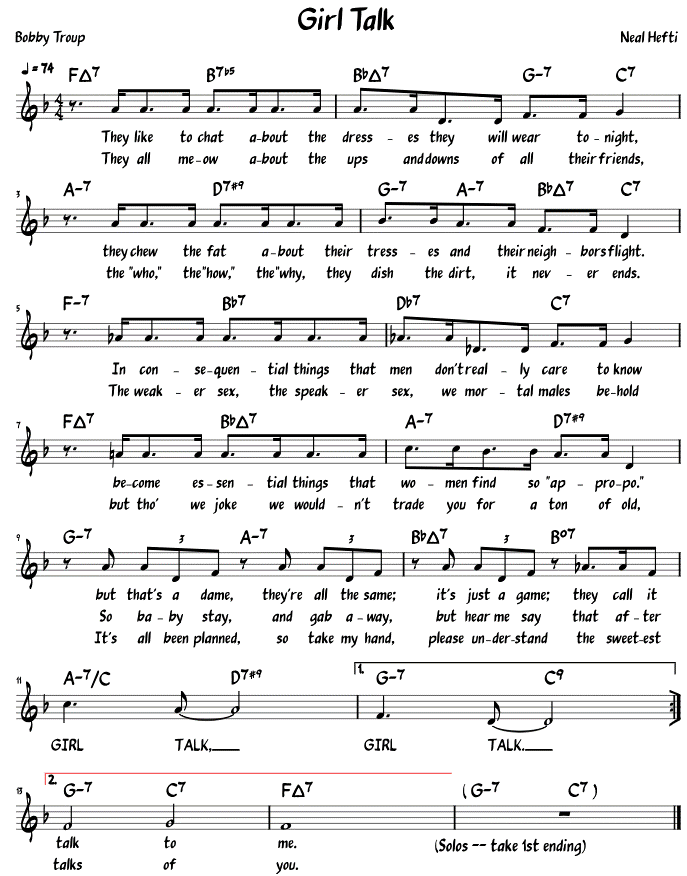 Sheet Music